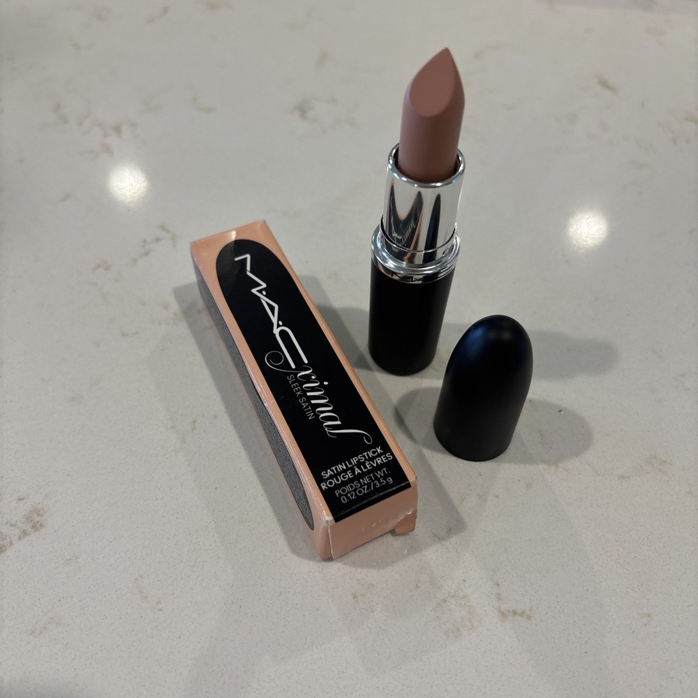MAC Macximal Sleek Satin Lipstick - 833 Creme D'nude Full Size